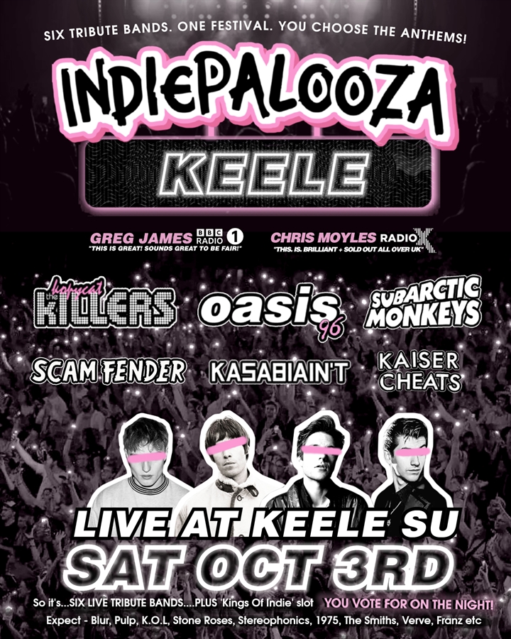 Kopycat Killers v Kasabian't v Scam Fender v Subarctic Monkeys v Oasis96 v Kaiser Cheats
