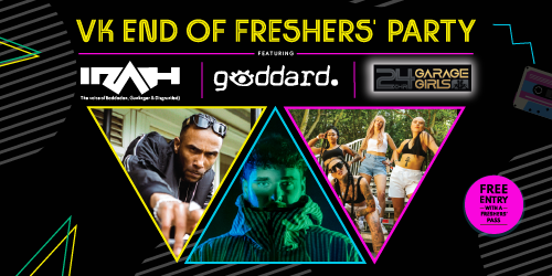 The End of Freshers’ Week Party with free Freshers Pass