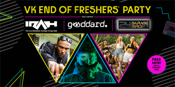 The End of Freshers’ Week Party with free Freshers Pass