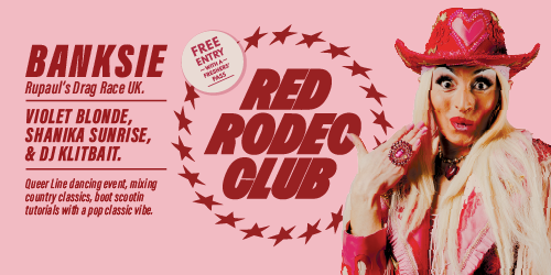 Red Rodeo Club Drag Line Racing at Keele SU, Tuesday 22nd September 10pm-3am