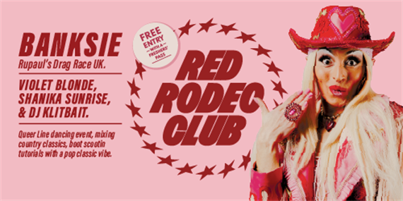 Red Rodeo Club Drag Line Racing at Keele SU, Tuesday 22nd September 10pm-3am