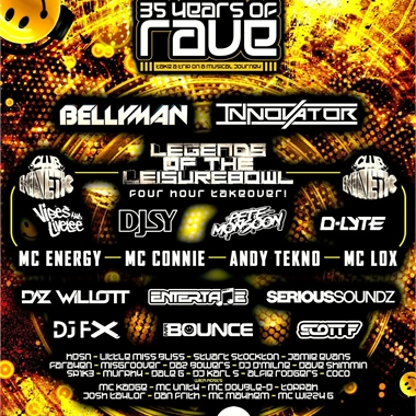 Mission Records UK Presents: 35 Years Of Rave at Keele Student Union
