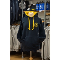 Limited Edition Contrast Hoody Navy Yellow