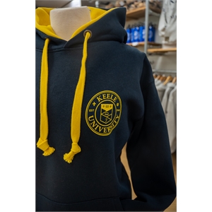 Image for Limited Edition Contrast Hoody Navy/Yellow - XXL
