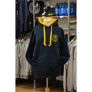 Image for Limited Edition Contrast Hoody Navy/Yellow - XXL