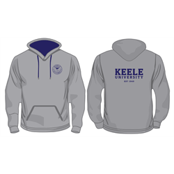 Image for Keele Freshers 2026 Hoody Grey/Navy - L