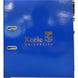 Image for Keele University A4 Lever Arch- Green