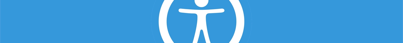 Accessibility person recognised logo
