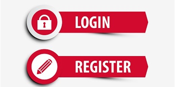 Login/Register your organisation