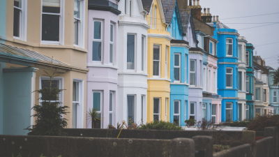 Row of terraced houses