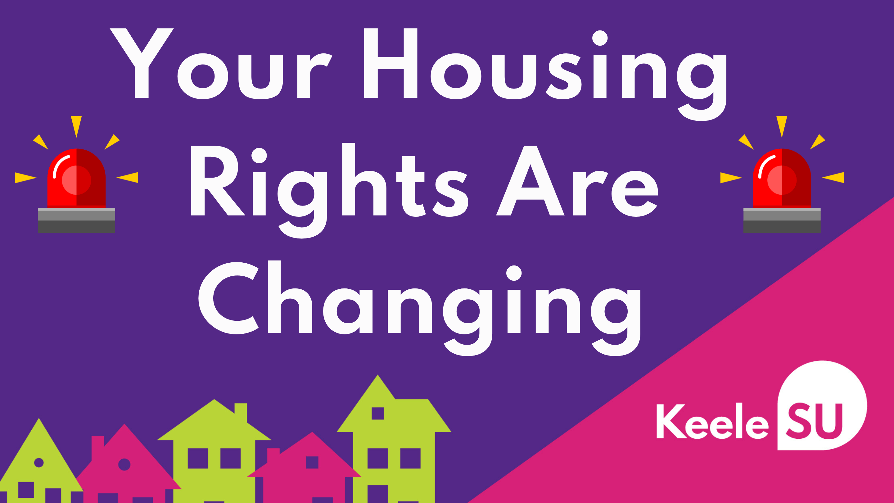 Clickable banner that says Your Housing Rights are Changing