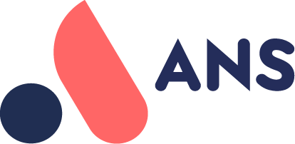 ANS logo.