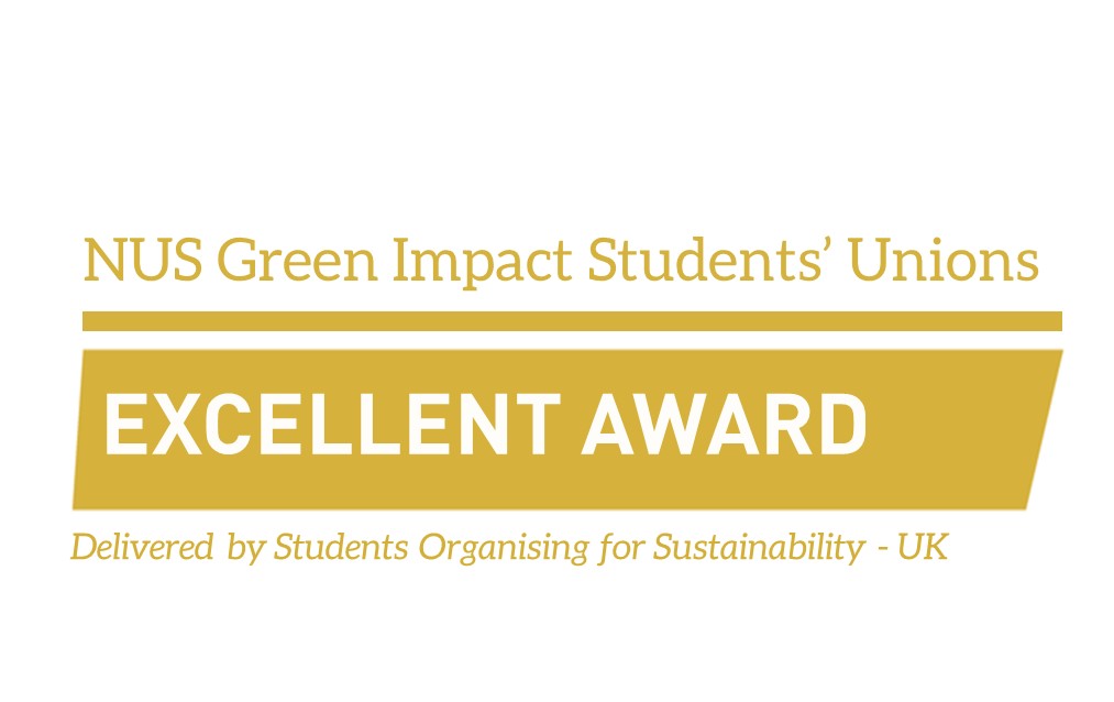 NUS Green Impact Students' Unions Excellent Award, Delivered by Students Organising for Sustainability - UK